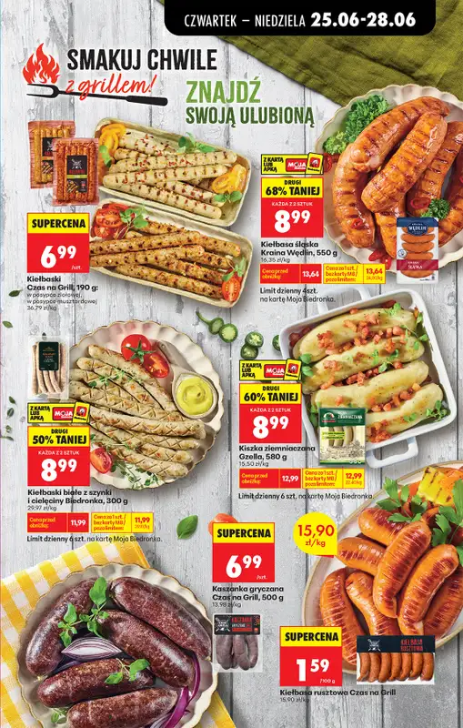 Biedronka - gazetka promocyjna Od czwartku, Z ladą tradycyjną od czwartku 25.06 do środy 01.07 - strona 43