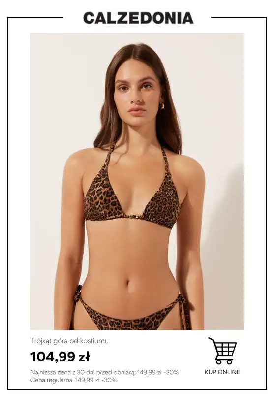 Calzedonia - gazetka promocyjna Do -50% na stroje kąpielowe od piątku 26.06  - strona 6