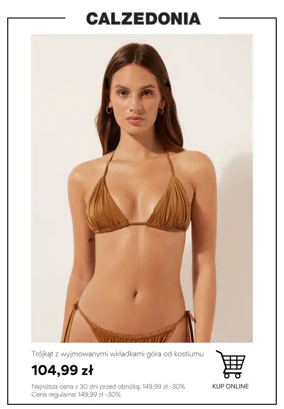 Calzedonia - gazetka promocyjna Do -50% na stroje kąpielowe od piątku 26.06  - strona 14