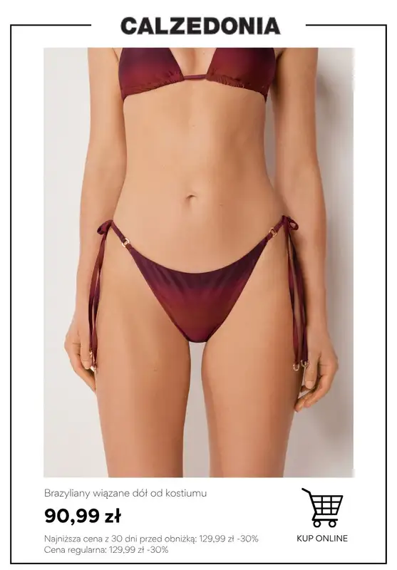 Calzedonia - gazetka promocyjna Do -50% na stroje kąpielowe od piątku 26.06  - strona 3