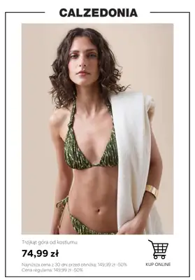 Calzedonia - gazetka promocyjna Do -50% na stroje kąpielowe od piątku 26.06  - strona 12