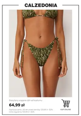 Calzedonia - gazetka promocyjna Do -50% na stroje kąpielowe od piątku 26.06  - strona 13