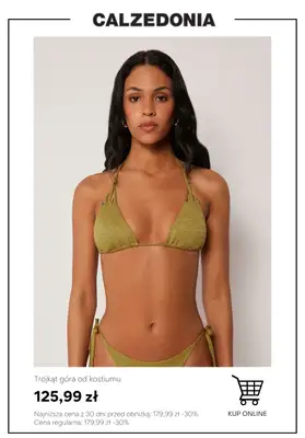 Calzedonia - gazetka promocyjna Do -50% na stroje kąpielowe od piątku 26.06  - strona 10