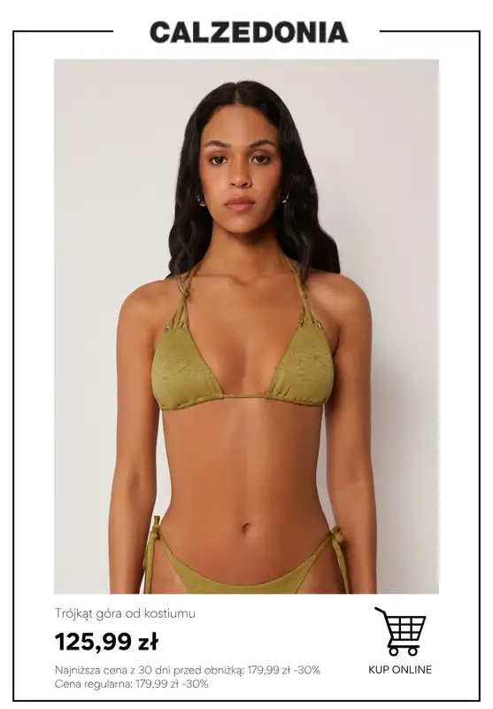 Calzedonia - gazetka promocyjna Do -50% na stroje kąpielowe od piątku 26.06  - strona 10