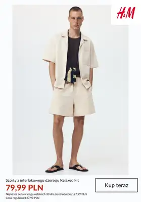 H&M - gazetka promocyjna Szorty męskie - SALE od soboty 27.06  - strona 10