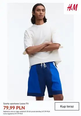 H&M - gazetka promocyjna Szorty męskie - SALE od soboty 27.06  - strona 7