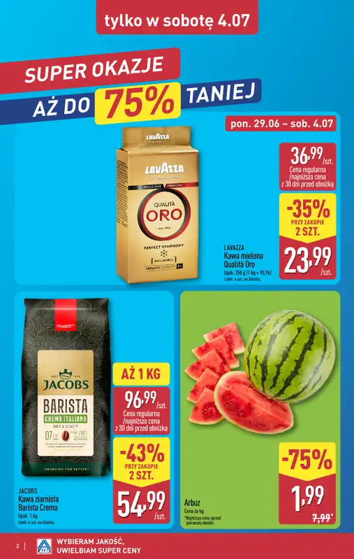 Aldi - gazetka promocyjna Weekend super cen w Aldi!   - strona 2