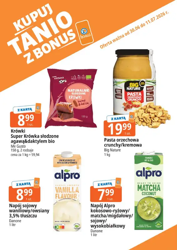 Leclerc - gazetka promocyjna Kupuj tanio z bonus od wtorku 30.06 do soboty 11.07 - strona 9