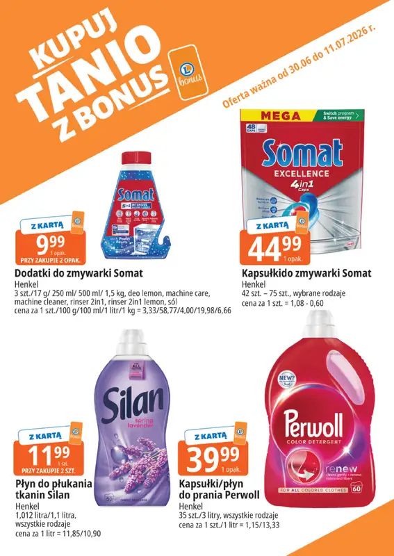 Leclerc - gazetka promocyjna Kupuj tanio z bonus od wtorku 30.06 do soboty 11.07 - strona 16