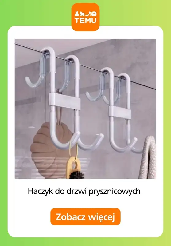 Temu - gazetka promocyjna Przydatne produkty do domu od niedzieli 28.06  - strona 6