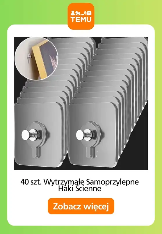 Temu - gazetka promocyjna Przydatne produkty do domu od niedzieli 28.06  - strona 11