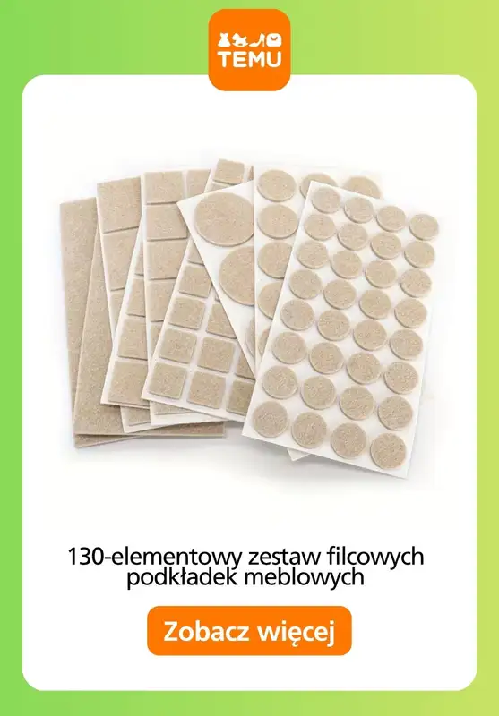 Temu - gazetka promocyjna Przydatne produkty do domu od niedzieli 28.06  - strona 13