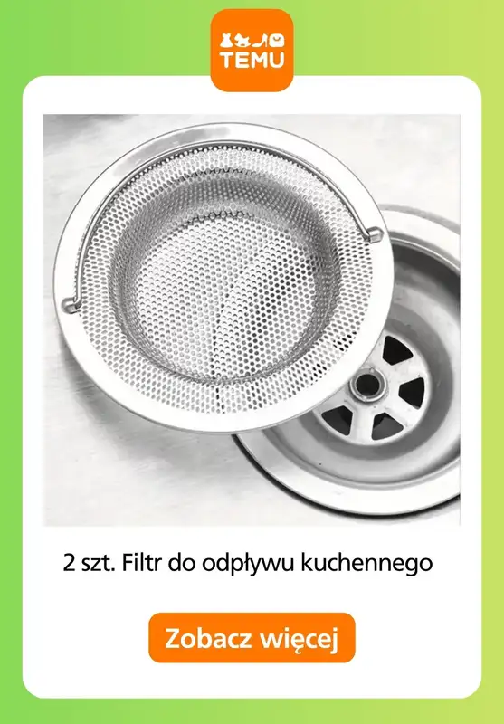 Temu - gazetka promocyjna Przydatne produkty do domu od niedzieli 28.06  - strona 2