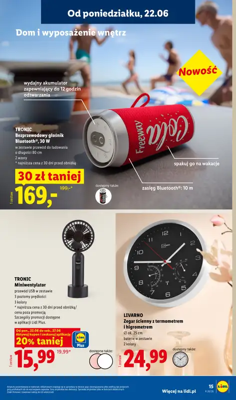 Lidl - gazetka promocyjna Katalog od poniedziałku 22.06 do soboty 27.06 - strona 23