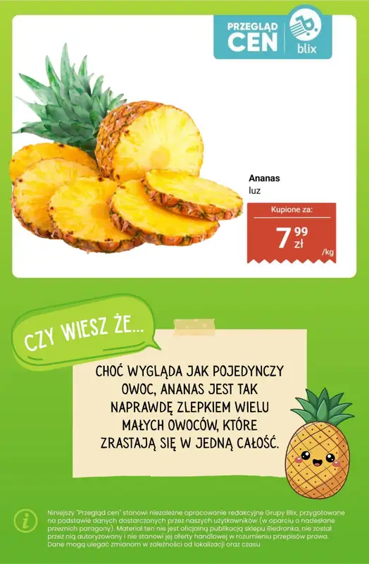 Biedronka - gazetka promocyjna Owoce i warzywa - przegląd cen i ciekawostki od poniedziałku 29.06 do soboty 04.07 - strona 13