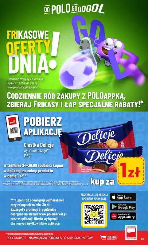 POLOmarket - gazetka promocyjna Gazetka od środy 24.06 do wtorku 30.06 - strona 65