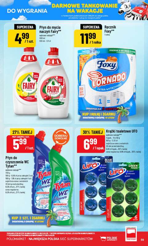 POLOmarket - gazetka promocyjna Gazetka od środy 24.06 do wtorku 30.06 - strona 59