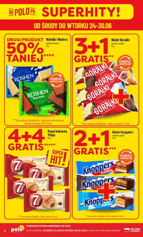 POLOmarket - gazetka promocyjna Gazetka od środy 24.06 do wtorku 30.06 - strona 6