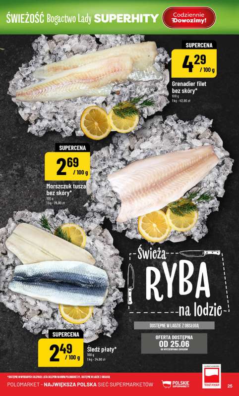 POLOmarket - gazetka promocyjna Gazetka od środy 24.06 do wtorku 30.06 - strona 25