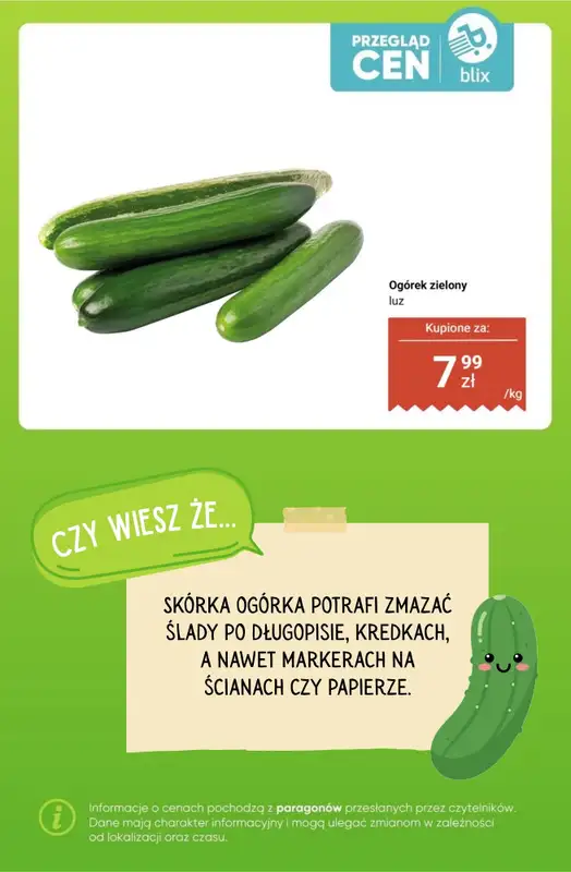 Dino - gazetka promocyjna Owoce i warzywa - przegląd cen i ciekawostki od poniedziałku 29.06 do niedzieli 05.07 - strona 9
