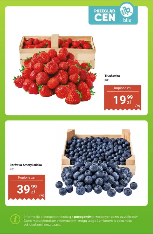 Dino - gazetka promocyjna Owoce i warzywa - przegląd cen i ciekawostki od poniedziałku 29.06 do niedzieli 05.07 - strona 5
