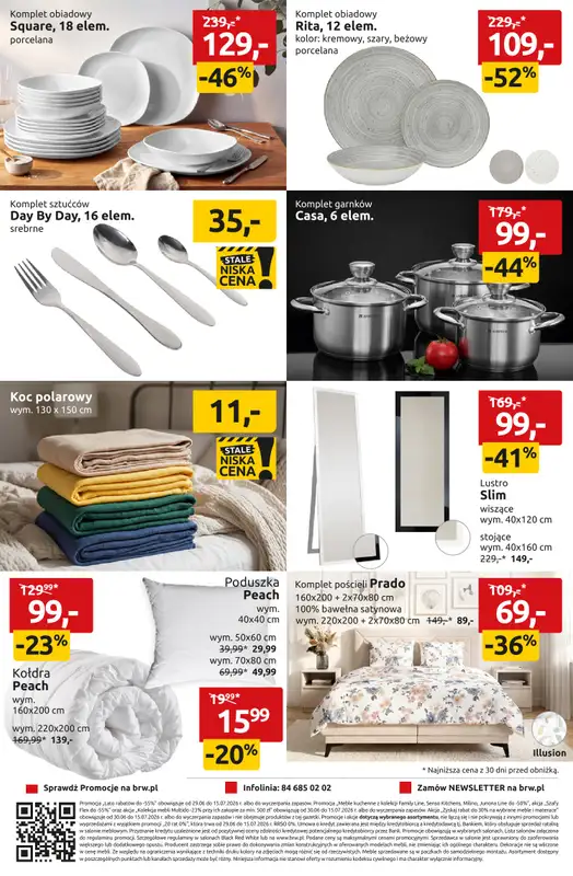 Black Red White - gazetka promocyjna Lato rabatów do -55% od poniedziałku 29.06 do środy 15.07 - strona 12