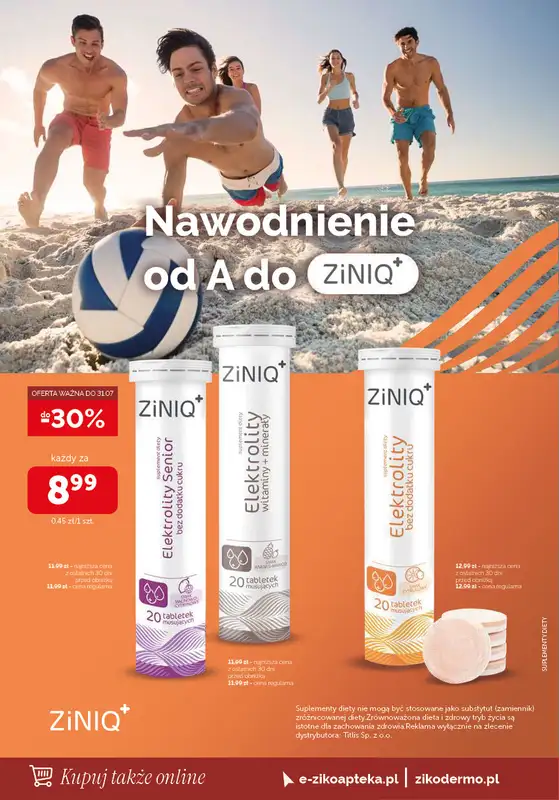 Ziko Dermo - gazetka promocyjna Twoje miejsce na ukojenie i nawilżenie skóry od czwartku 02.07 do środy 15.07 - strona 10