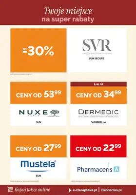 Ziko Dermo - gazetka promocyjna Twoje miejsce na ukojenie i nawilżenie skóry od czwartku 02.07 do środy 15.07 - strona 14