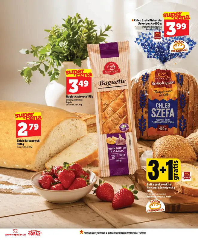 TOPAZ - gazetka promocyjna Nowa gazetka od czwartku, 02.07 od czwartku 02.07 do środy 08.07 - strona 32