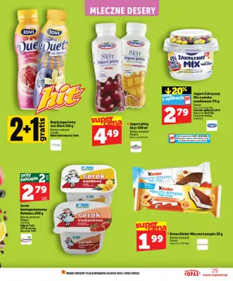 TOPAZ - gazetka promocyjna Nowa gazetka od czwartku, 02.07 od czwartku 02.07 do środy 08.07 - strona 25