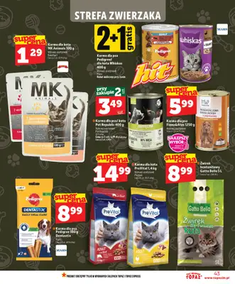 TOPAZ - gazetka promocyjna Nowa gazetka od czwartku, 02.07 od czwartku 02.07 do środy 08.07 - strona 43