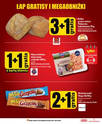 TOPAZ - gazetka promocyjna Nowa gazetka od czwartku, 02.07 od czwartku 02.07 do środy 08.07 - strona 5