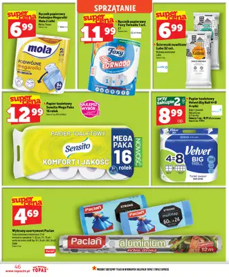 TOPAZ - gazetka promocyjna Nowa gazetka od czwartku, 02.07 od czwartku 02.07 do środy 08.07 - strona 46