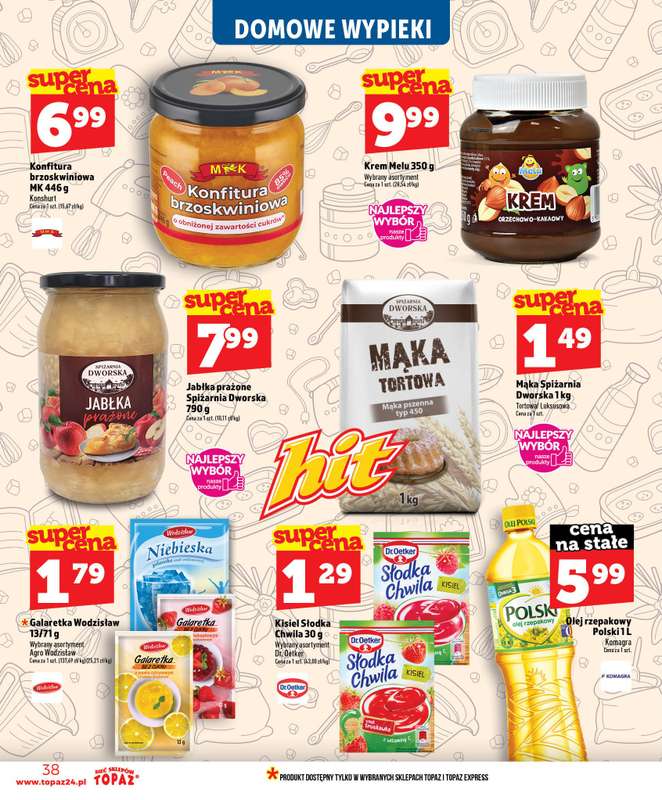 TOPAZ - gazetka promocyjna Nowa gazetka od czwartku, 02.07 od czwartku 02.07 do środy 08.07 - strona 38