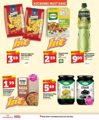 TOPAZ - gazetka promocyjna Nowa gazetka od czwartku, 02.07 od czwartku 02.07 do środy 08.07 - strona 28