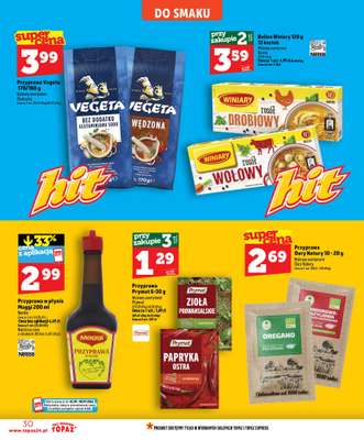 TOPAZ - gazetka promocyjna Nowa gazetka od czwartku, 02.07 od czwartku 02.07 do środy 08.07 - strona 30