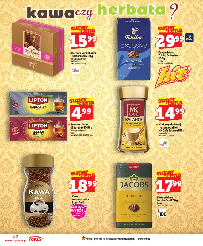 TOPAZ - gazetka promocyjna Nowa gazetka od czwartku, 02.07 od czwartku 02.07 do środy 08.07 - strona 42