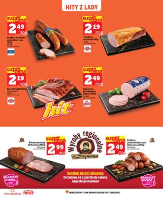 TOPAZ - gazetka promocyjna Nowa gazetka od czwartku, 02.07 od czwartku 02.07 do środy 08.07 - strona 22