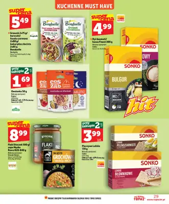TOPAZ - gazetka promocyjna Nowa gazetka od czwartku, 02.07 od czwartku 02.07 do środy 08.07 - strona 29