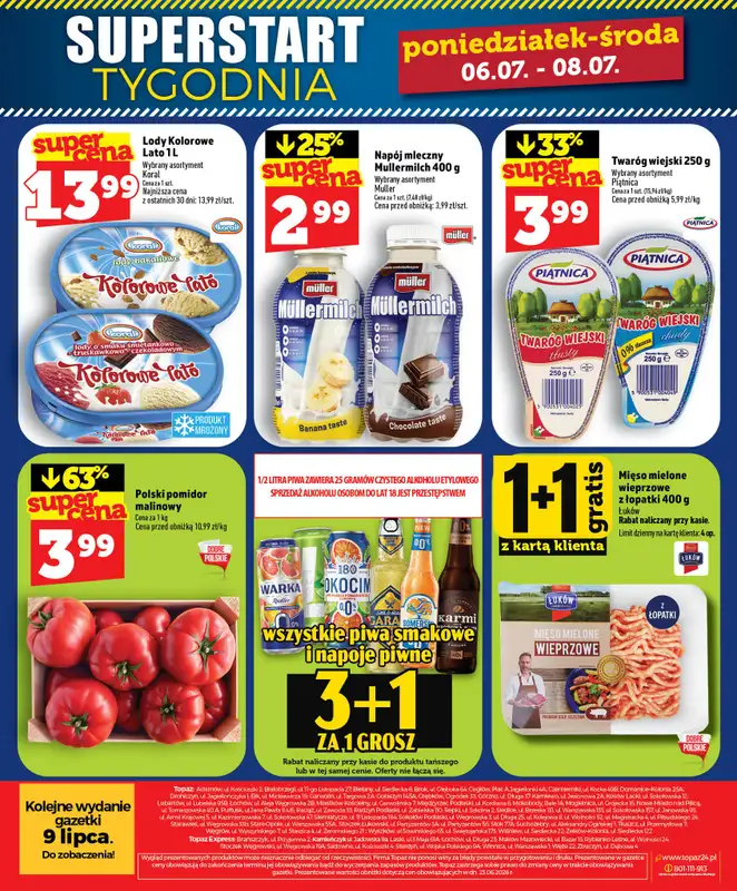TOPAZ - gazetka promocyjna Nowa gazetka od czwartku, 02.07 od czwartku 02.07 do środy 08.07 - strona 50