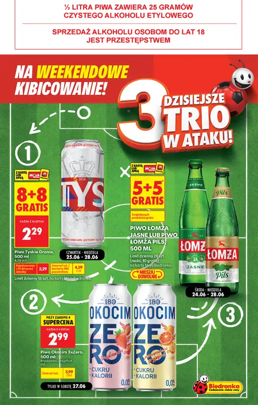 Biedronka - gazetka promocyjna Na ochłodzenie emocji!   - strona 2
