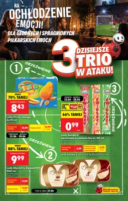 Biedronka - gazetka promocyjna Na ochłodzenie emocji! od soboty 27.06 do niedzieli 28.06