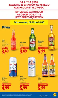 Lidl - gazetka promocyjna Oferta od czwartku od czwartku 25.06 do niedzieli 28.06 - strona 75