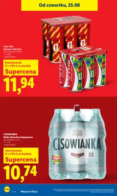 Lidl - gazetka promocyjna Oferta od czwartku od czwartku 25.06 do niedzieli 28.06 - strona 20