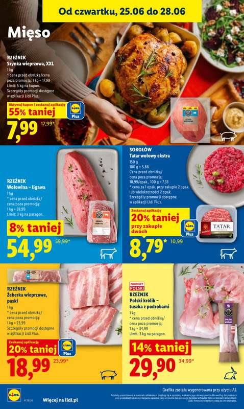 Lidl - gazetka promocyjna Oferta od czwartku od czwartku 25.06 do niedzieli 28.06 - strona 46