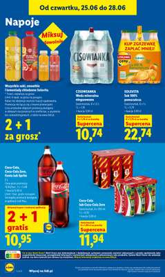 Lidl - gazetka promocyjna Oferta od czwartku od czwartku 25.06 do niedzieli 28.06 - strona 72