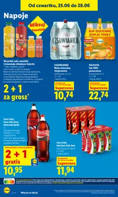 Lidl - gazetka promocyjna Oferta od czwartku od czwartku 25.06 do niedzieli 28.06 - strona 72