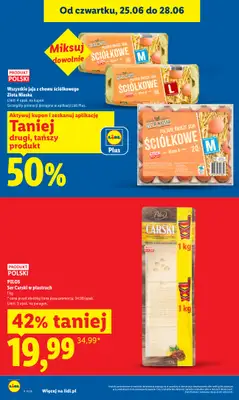 Lidl - gazetka promocyjna Oferta od czwartku od czwartku 25.06 do niedzieli 28.06 - strona 8