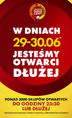 Biedronka - gazetka promocyjna Najtańsza sobota od soboty 27.06 do soboty 27.06 - strona 4