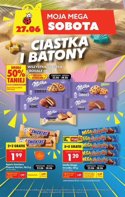 Biedronka - gazetka promocyjna Moja mega sobota od soboty 27.06 do soboty 27.06 - strona 5